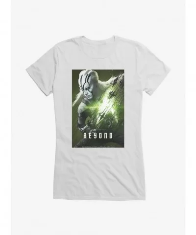 Clearance Star Trek Character Images Jaylah Beyond Teaser Girls T-Shirt $9.76 T-Shirts