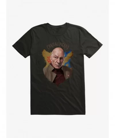 New Arrival Star Trek: Picard Chateau Picard T-Shirt $6.12 T-Shirts
