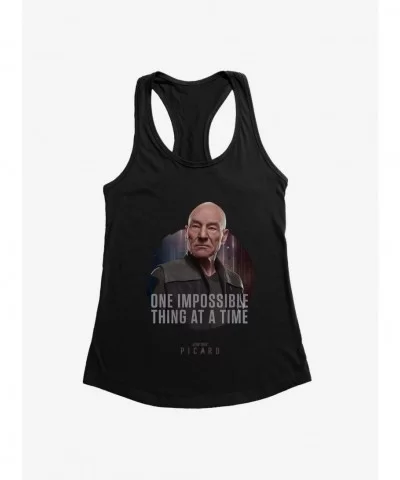 Pre-sale Discount Star Trek: Picard One Thing At A Time Girls Tank $7.57 Tanks