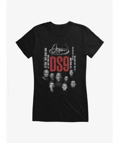 Value Item Star Trek DS9 Cast Girls T-Shirt $8.96 T-Shirts