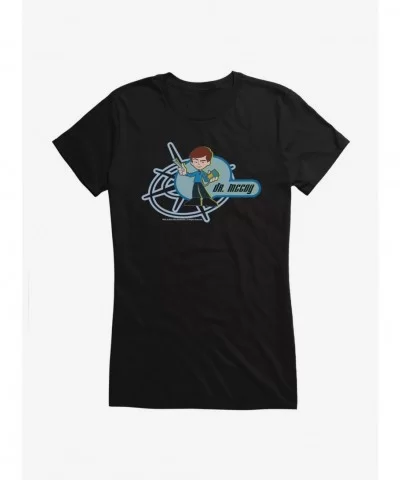 Clearance Star Trek Dr. McCoy Cartoon Girls T-Shirt $9.36 T-Shirts
