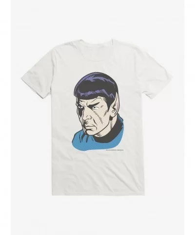 Flash Sale Star Trek Spock Stare T-Shirt $8.22 T-Shirts