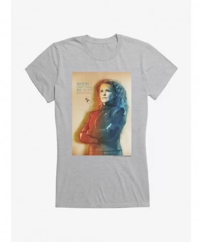 Exclusive Price Star Trek: Discovery Saru Girls T-Shirt $8.57 T-Shirts