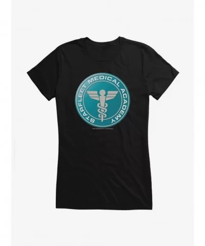 Limited-time Offer Star Trek Academy Medical Girls T-Shirt $7.17 T-Shirts