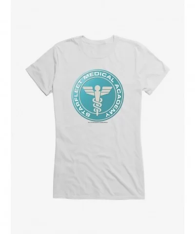 Limited-time Offer Star Trek Academy Medical Girls T-Shirt $7.17 T-Shirts