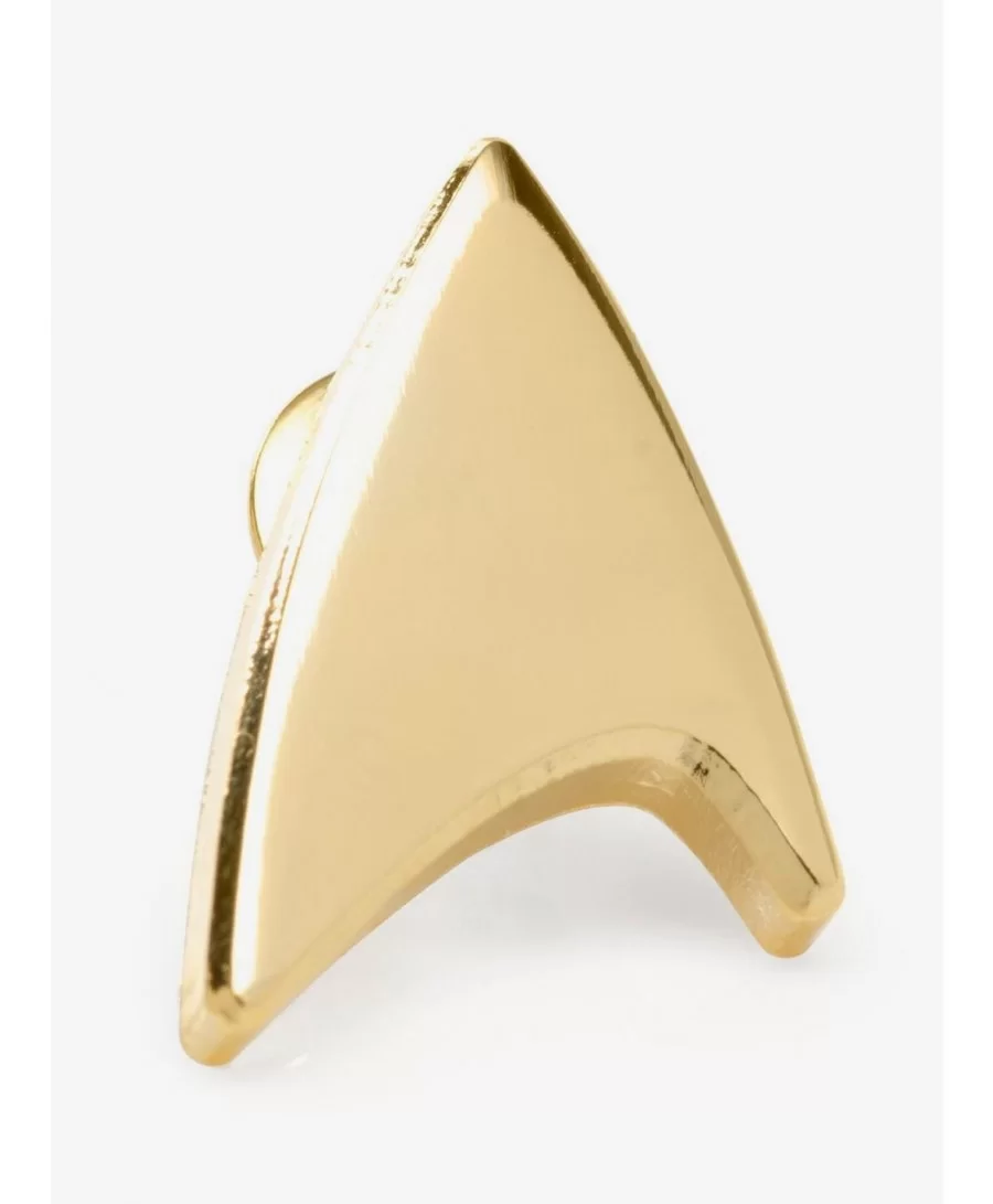 Low Price Star Trek Gold Delta Shield Lapel Pin $8.98 Pins