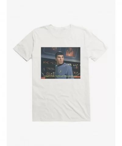 Unique Star Trek Feelings Off T-Shirt $5.74 T-Shirts