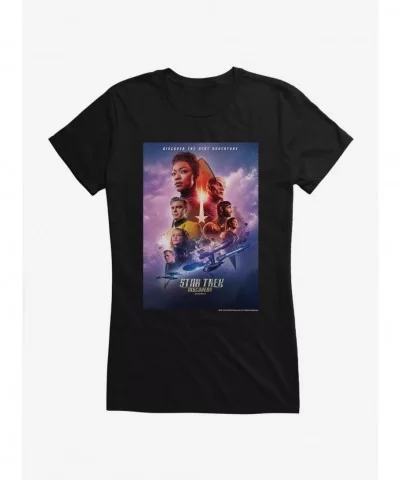 Pre-sale Discount Star Trek: Discovery Poster Girls T-Shirt $9.76 T-Shirts