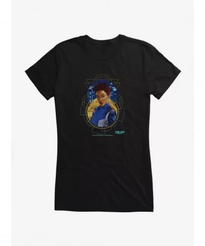 Bestselling Star Trek Discovery: Burnham Vector Print Girls T-Shirt $7.97 T-Shirts