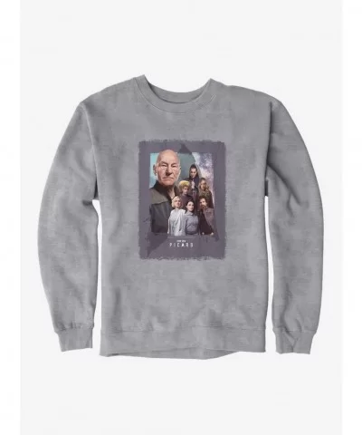 Clearance Star Trek: Picard Picard, Elnor, Seven, Raffi, Dr. Agnes, Soji And Rios Sweatshirt $12.69 Sweatshirts