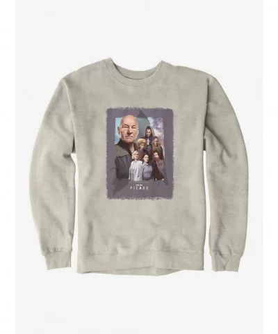 Clearance Star Trek: Picard Picard, Elnor, Seven, Raffi, Dr. Agnes, Soji And Rios Sweatshirt $12.69 Sweatshirts