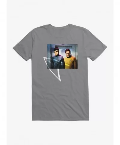Limited Time Special Star Trek Spock And Kirk Duo T-Shirt $8.41 T-Shirts