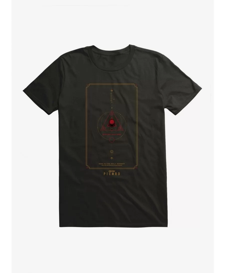New Arrival Star Trek: Picard Now Is The Only Moment T-Shirt $9.56 T-Shirts