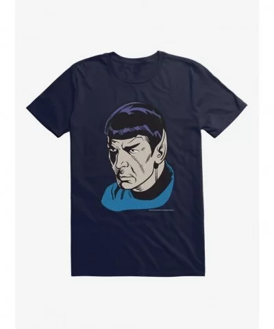 Low Price Star Trek Spock Pop Art T-Shirt $8.41 T-Shirts