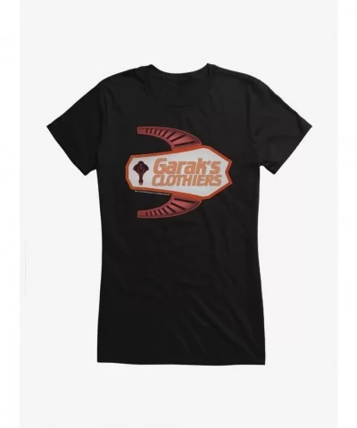 Limited Time Special Star Trek Deep Space 9 Garaks Clothiers Girls T-Shirt $8.57 T-Shirts
