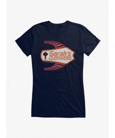 Limited Time Special Star Trek Deep Space 9 Garaks Clothiers Girls T-Shirt $8.57 T-Shirts