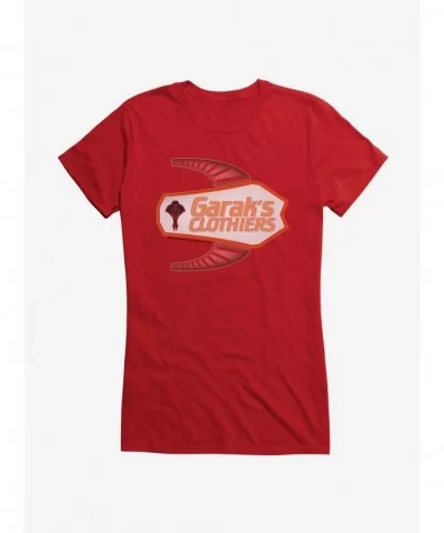 Limited Time Special Star Trek Deep Space 9 Garaks Clothiers Girls T-Shirt $8.57 T-Shirts