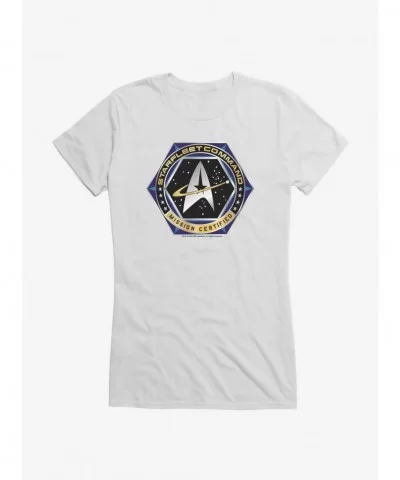Absolute Discount Star Trek Deep Space 9 Mission Certified Girls T-Shirt $6.18 T-Shirts