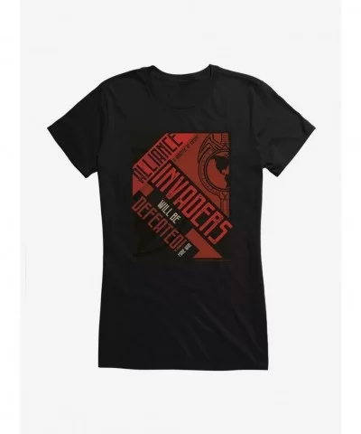 Limited Time Special Star Trek: The Next Generation Mirror Universe Invaders Girls T-Shirt $8.17 T-Shirts