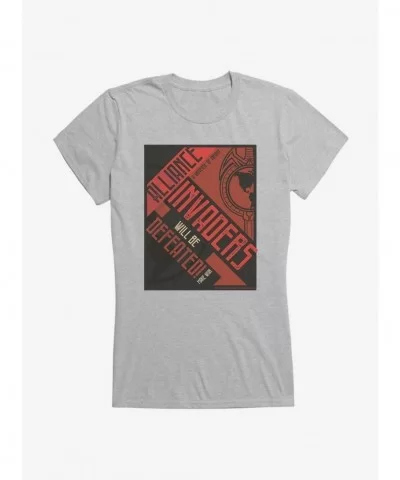 Limited Time Special Star Trek: The Next Generation Mirror Universe Invaders Girls T-Shirt $8.17 T-Shirts
