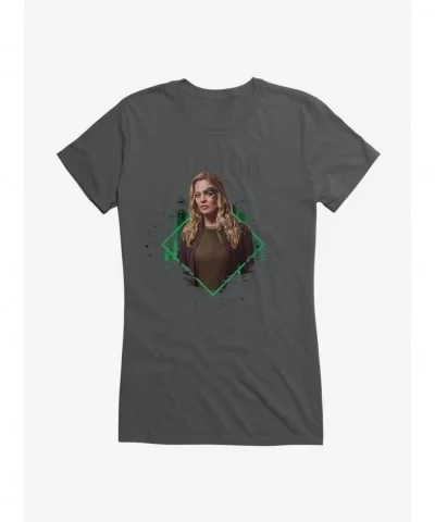 Value Item Star Trek: Picard Seven Of Nine Portrait Girls T-Shirt $8.76 T-Shirts