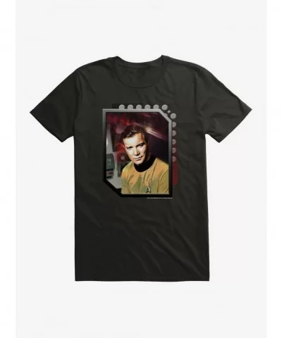 Discount Sale Star Trek The Original Series Kirk Frame T-Shirt $6.88 T-Shirts