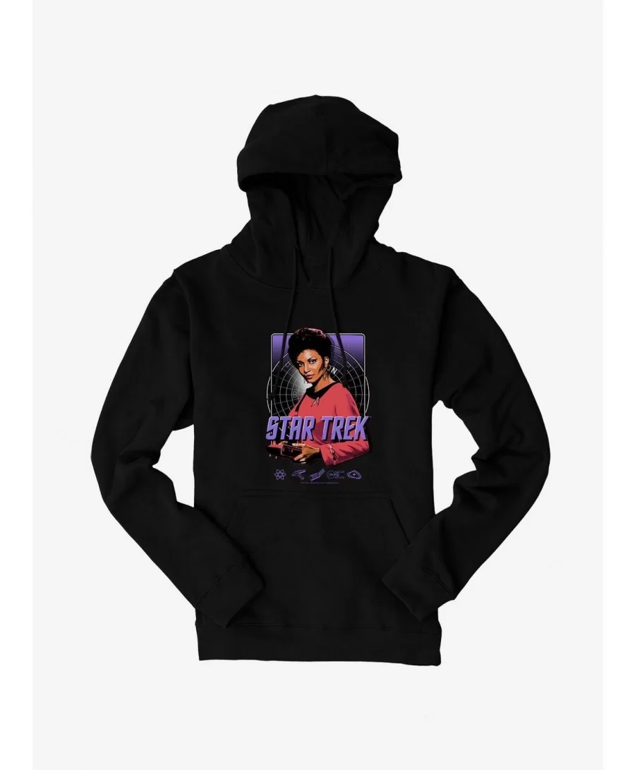 Low Price Star Trek Nyota Uhura Portrait Hoodie $11.49 Hoodies