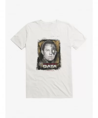 Big Sale Star Trek: The Next Generation Mirror Universe Data T-Shirt $6.88 T-Shirts