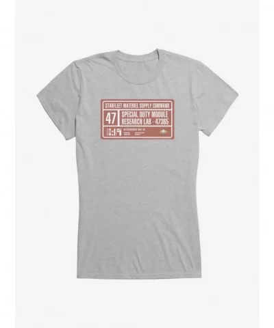 Festival Price Star Trek Deep Space 9 Research Lab Girls T-Shirt $6.57 T-Shirts