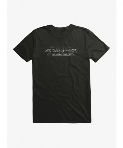 High Quality Star Trek The Final Frontier Title T-Shirt $8.60 T-Shirts