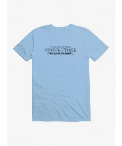 High Quality Star Trek The Final Frontier Title T-Shirt $8.60 T-Shirts