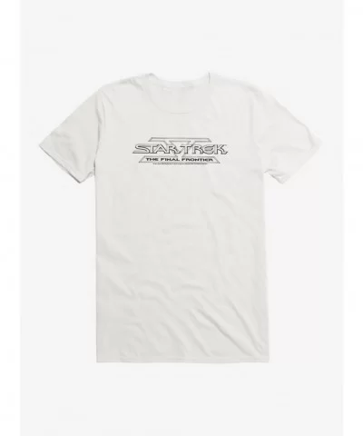 High Quality Star Trek The Final Frontier Title T-Shirt $8.60 T-Shirts