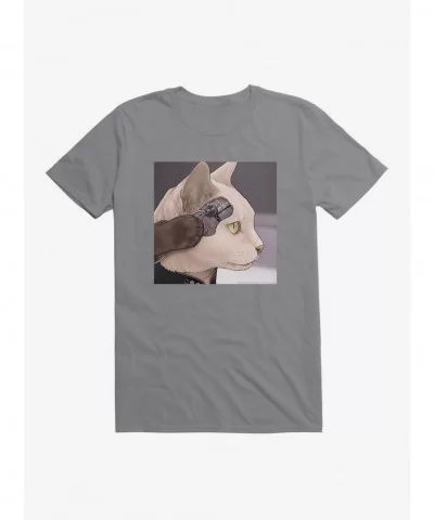 Huge Discount Star Trek TNG Cats Data T-Shirt $5.74 T-Shirts
