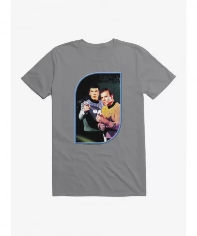 Clearance Star Trek The Original Series Kirk And Spock Ray Guns T-Shirt $6.31 T-Shirts