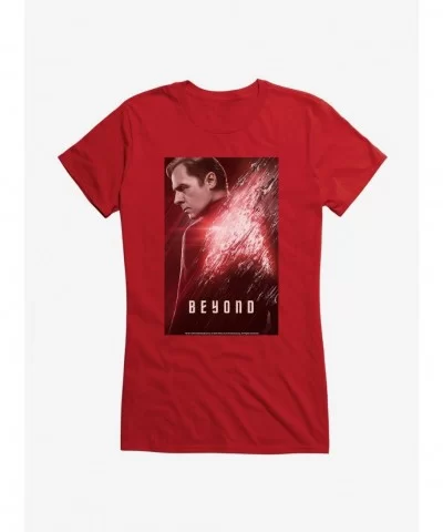 New Arrival Star Trek Character Images Scotty Beyond Teaser Girls T-Shirt $6.18 T-Shirts