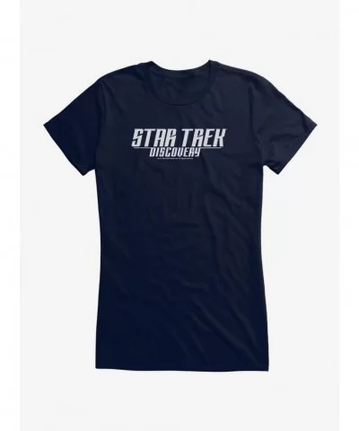 Exclusive Star Trek: Discovery Name Logo Girls T-Shirt $7.97 T-Shirts