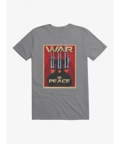 Exclusive Star Trek: The Next Generation Mirror Universe War Is Peace T-Shirt $6.50 T-Shirts