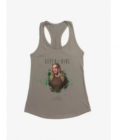 Huge Discount Star Trek: Picard Seven Of Nine Portrait Girls Tank $6.77 Tanks