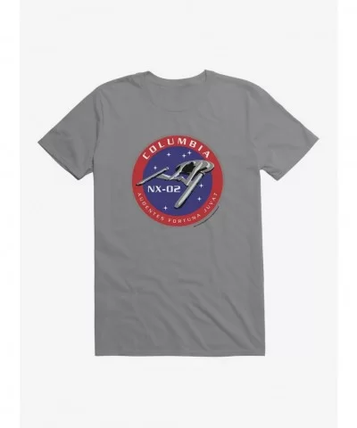 Wholesale Star Trek Enterprise Columbia NX02 T-Shirt $6.31 T-Shirts