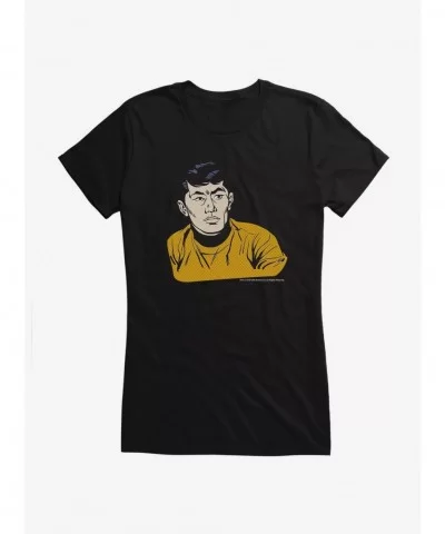 Hot Sale Star Trek Hikaru Pop Art Girls T-Shirt $9.96 T-Shirts