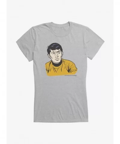Hot Sale Star Trek Hikaru Pop Art Girls T-Shirt $9.96 T-Shirts
