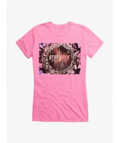 Limited-time Offer Star Trek: The Next Generation Mirror Universe Graphic Girls T-Shirt $8.37 T-Shirts
