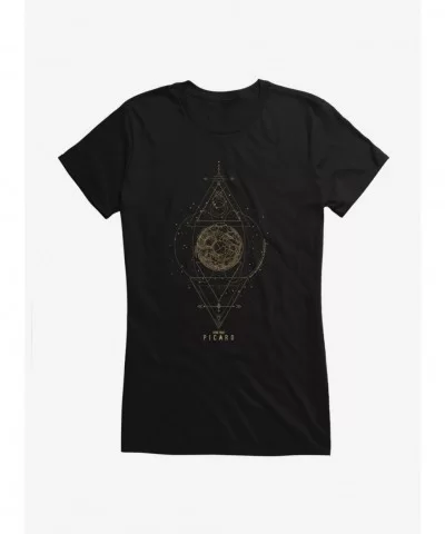 Unique Star Trek: Picard Icon Girls T-Shirt $9.96 T-Shirts