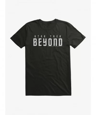 Discount Sale Star Trek Beyond Logos Simple T-Shirt $8.80 T-Shirts