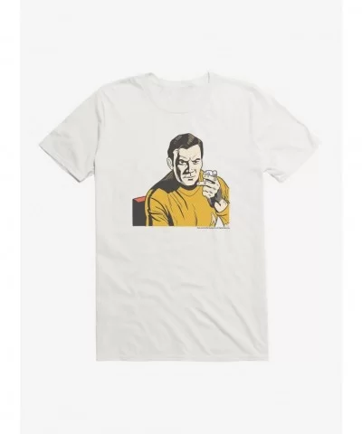 Flash Deal Star Trek James Kirk Pop Art T-Shirt $6.88 T-Shirts