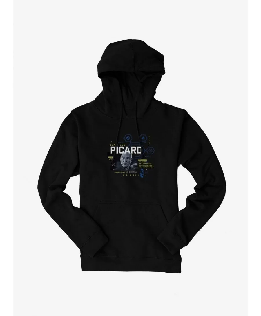 Best Deal Star Trek: Picard About Jean-Luc Picard Hoodie $15.09 Hoodies