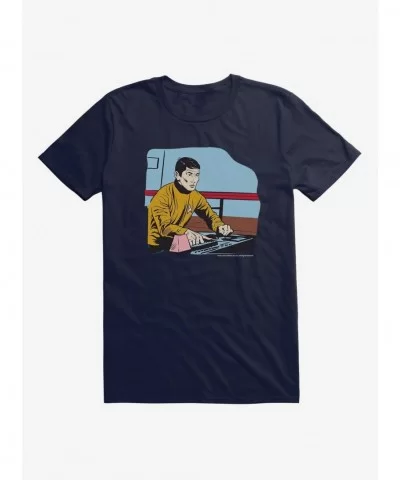 Flash Sale Star Trek Sulu Control Room T-Shirt $8.03 T-Shirts