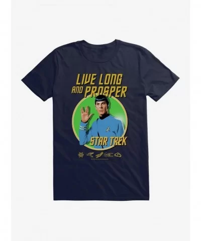 Cheap Sale Star Trek Live Long And Prosper T-Shirt $9.18 T-Shirts