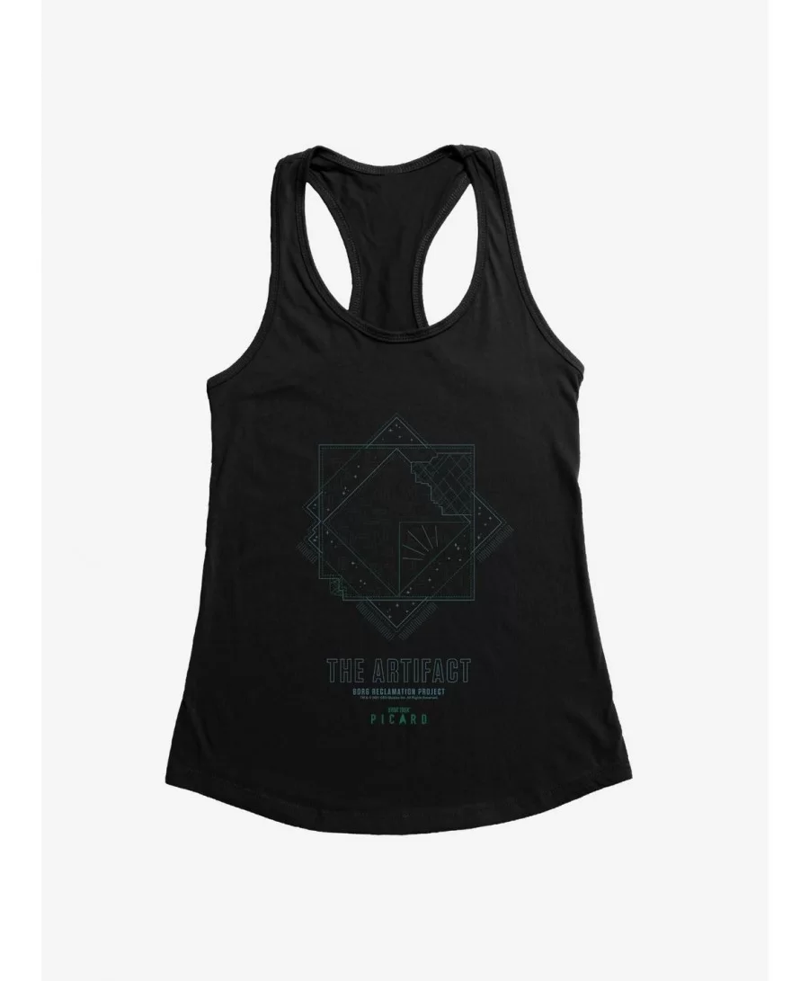 Pre-sale Discount Star Trek: Picard The Artifact Borg Reclamation Project Girls Tank $7.37 Tanks