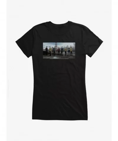 Flash Sale Star Trek XII Into Darkness Crew Girls T-Shirt $9.96 T-Shirts